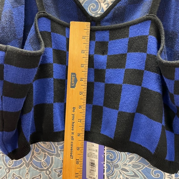 Sweater crop tank top
Size. 4xlarge - Picture 7 of 9